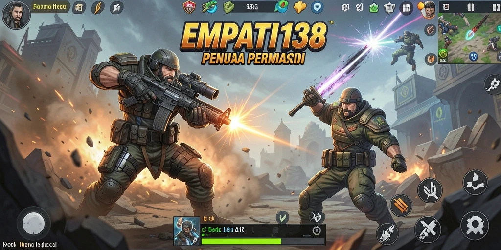 Tampilan menegangkan pertarungan karakter di EMPATI138.