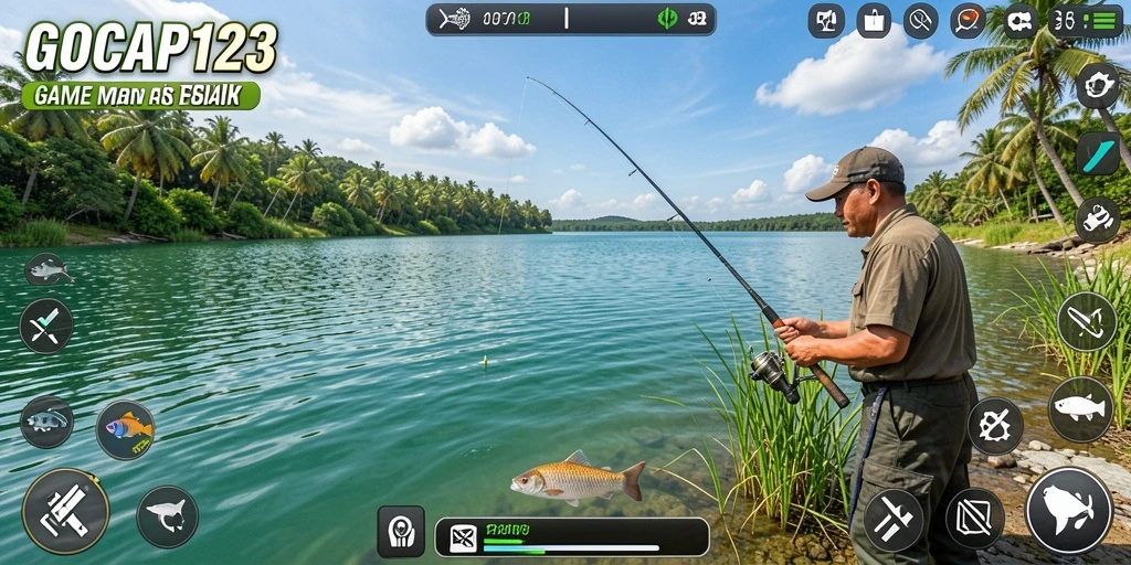 Tangkapan ikan yang fantastis dalam gameplay GOCAP123.
