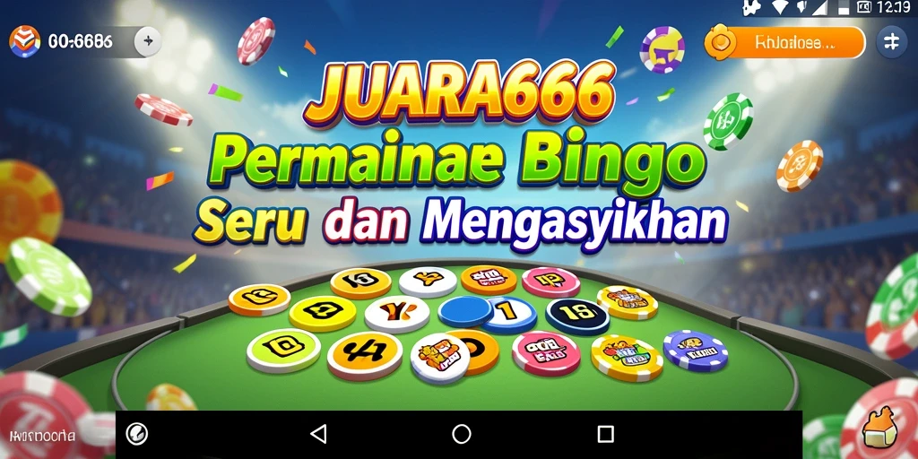 Tampilan gameplay JUARA666 dengan suasana bermain Bingo yang seru.