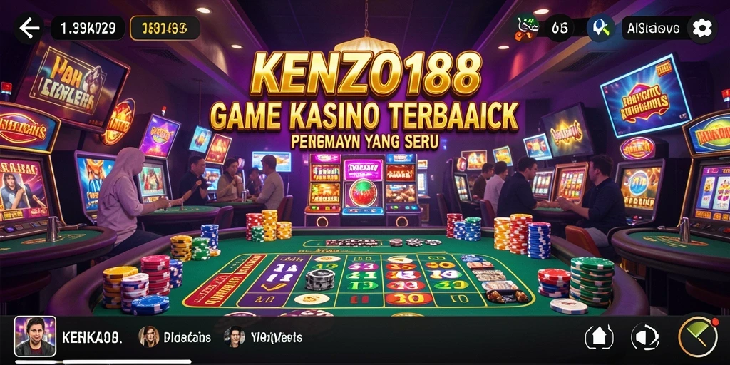 Tangkapan layar gameplay Kasino KENZO188 yang menarik dan penuh warna.