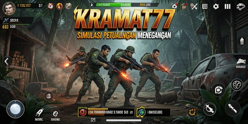 Gameplay menarik dengan berbagai tantangan dan petualangan di KRAMAT77.