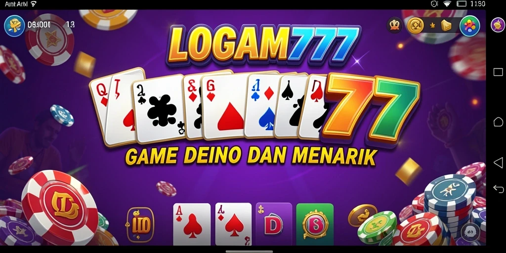Tampilan gameplay LOGAM777 yang menarik dan seru.