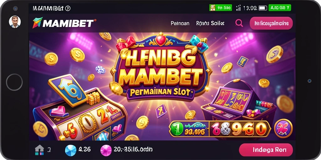 Tampilan menarik dari gameplay Slot MAMIBET yang seru dan penuh warna.