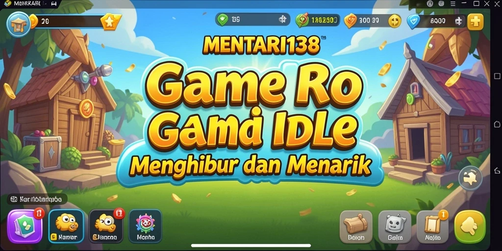 Screenshot gameplay MENTARI138 menampilkan karakter yang sedang bertarung.