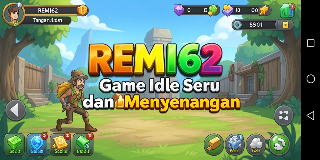 Tampilan gameplay dari <strong>REMI62</strong> yang menarik dan interaktif.