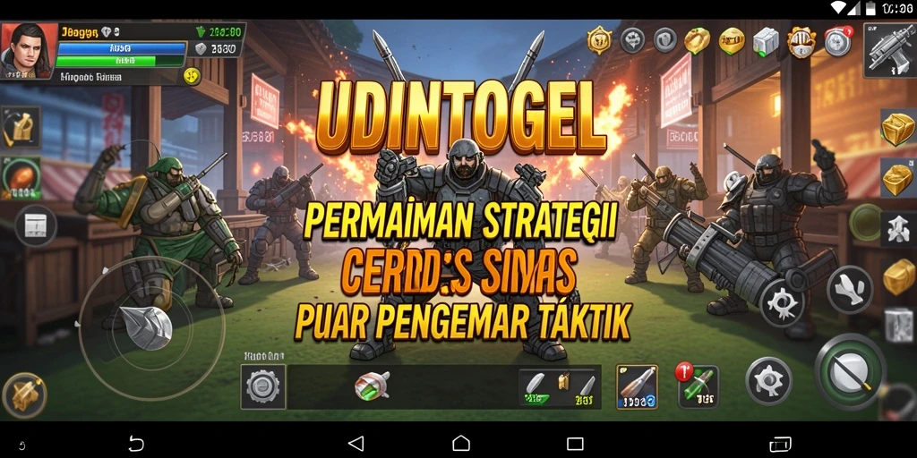 Tampilan menarik dari gameplay UDINTOGEL yang menonjolkan strategi dan ketangkasan.